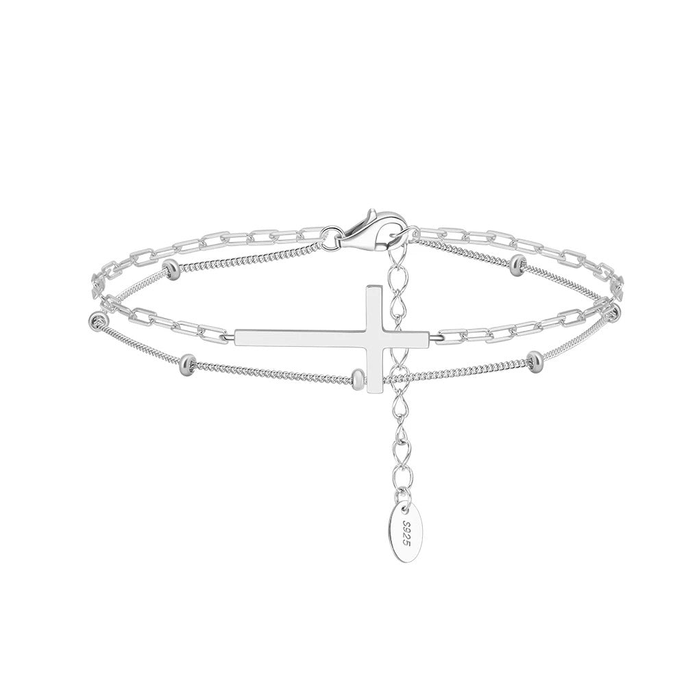 Adjustable Double Chain Bracelet