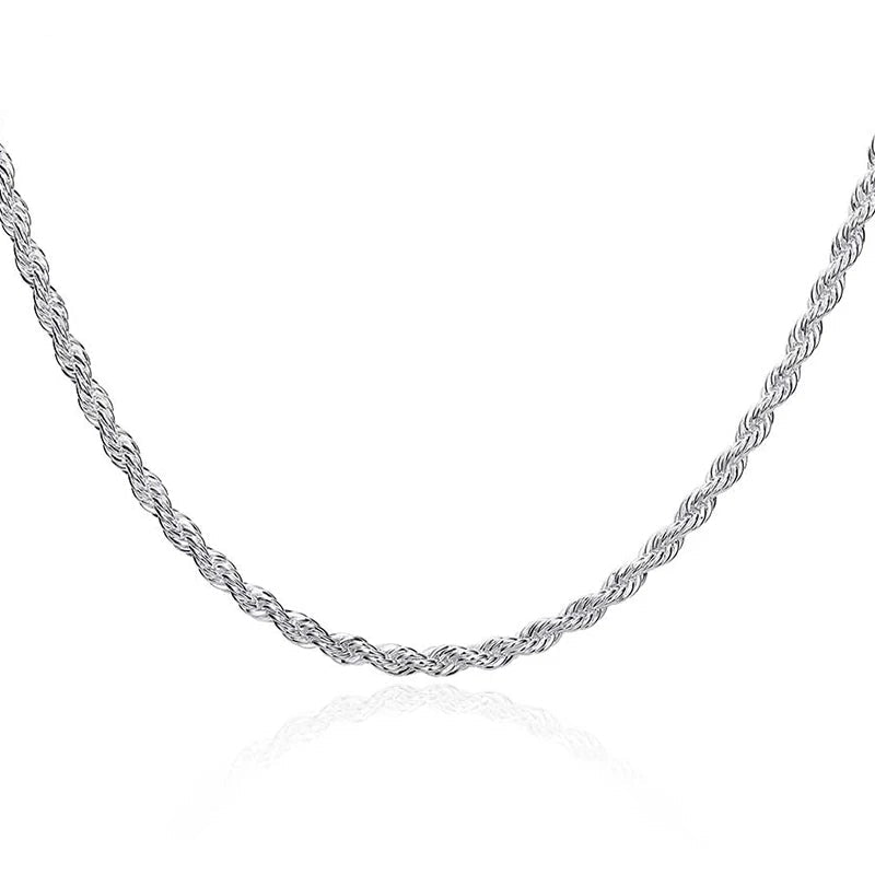 Cadena Serpiente Trenzada 4 mm