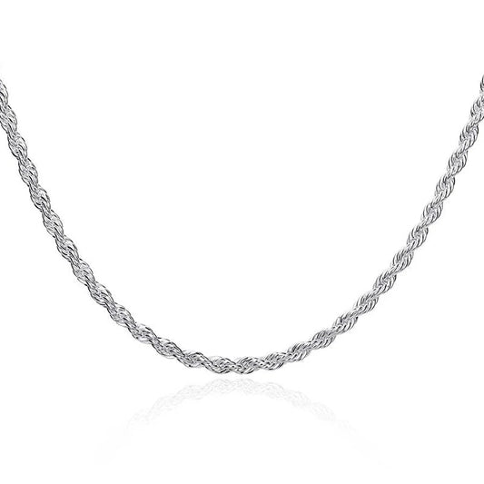 Cadena Serpiente Trenzada 4 mm