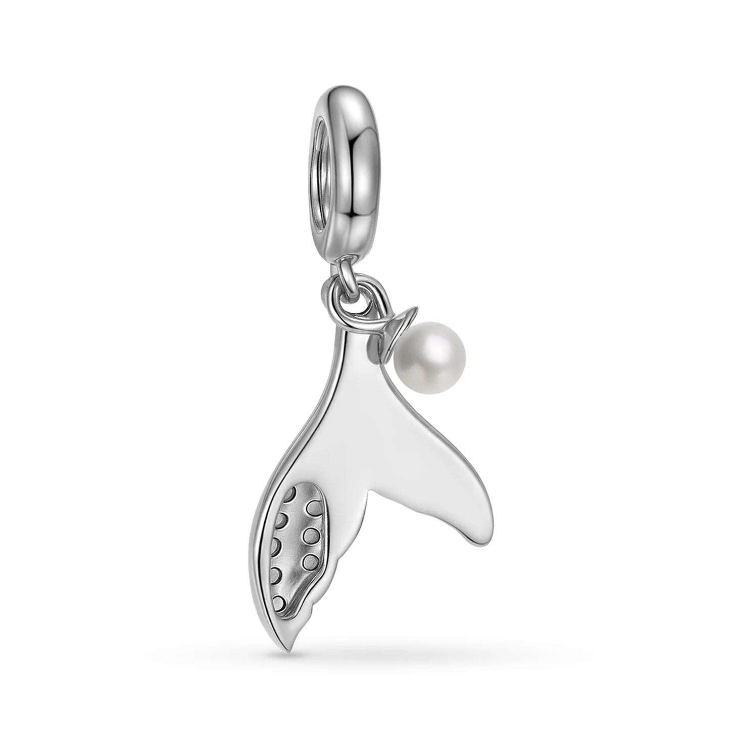 Blue Mermaid Tail Pendant Charm