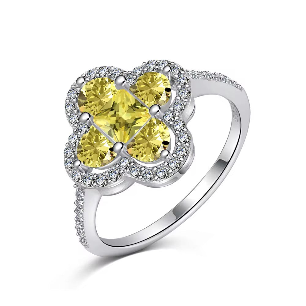 Four Leaf Clover Ring