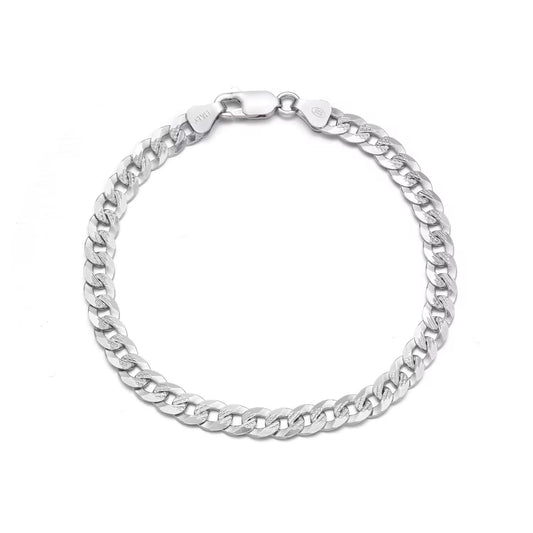 Cuban Diamond Cut Bracelet