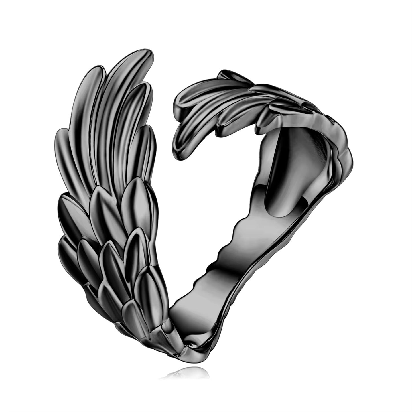 Adjustable Angel Wings Ring