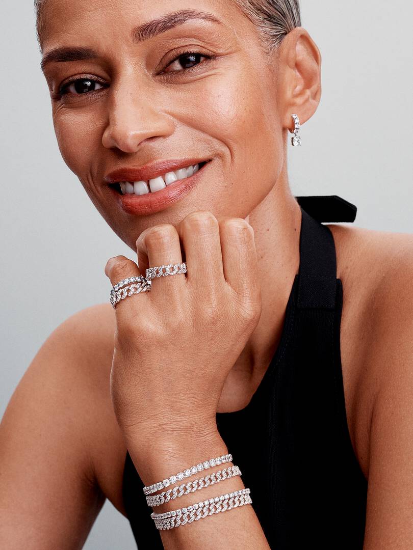 Pulsera de cadena cubana