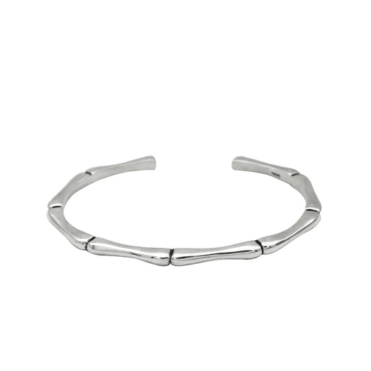 Pulsera con segmentos de Bambu